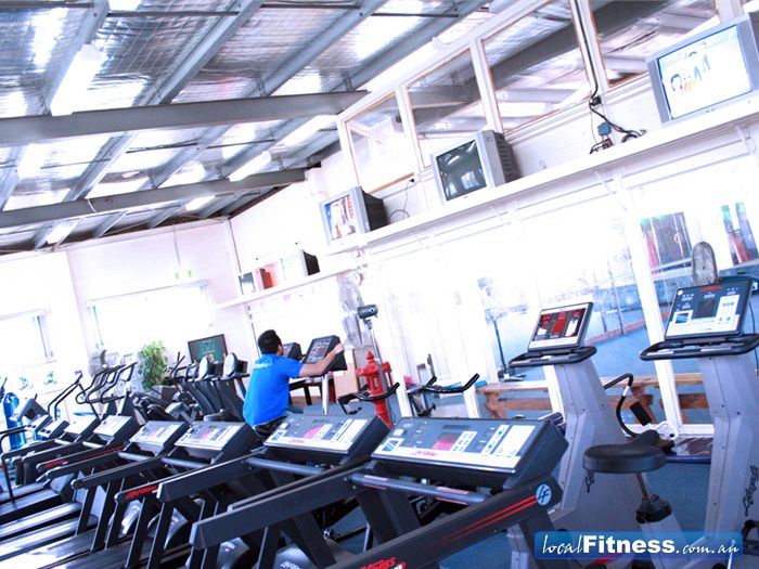 Energym Health & Fitness Frankston Wide selection of cardio equipment.