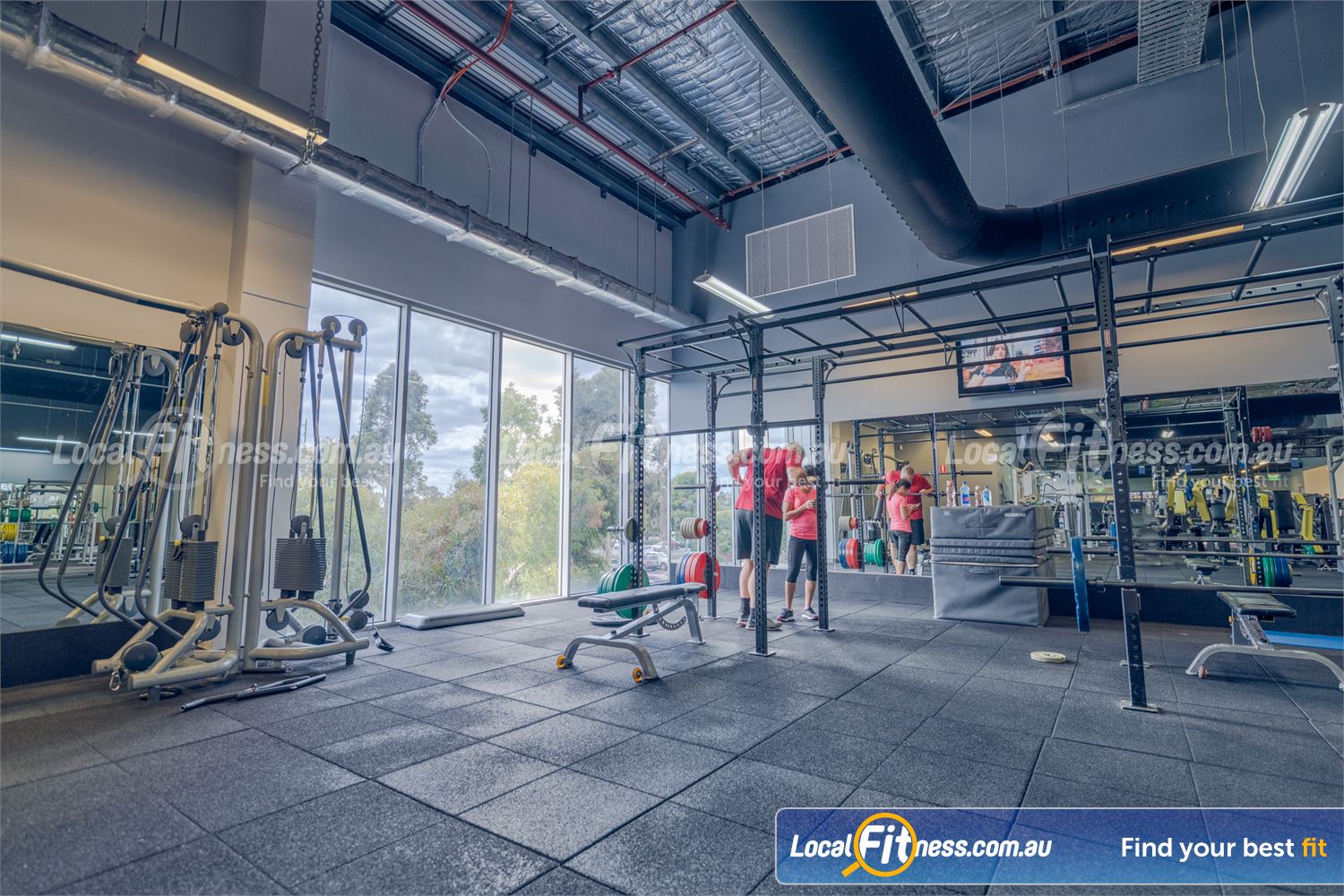 Element Fitness Health Club Nunawading Our Nunawading gym includes a hi-performance strength matrix.