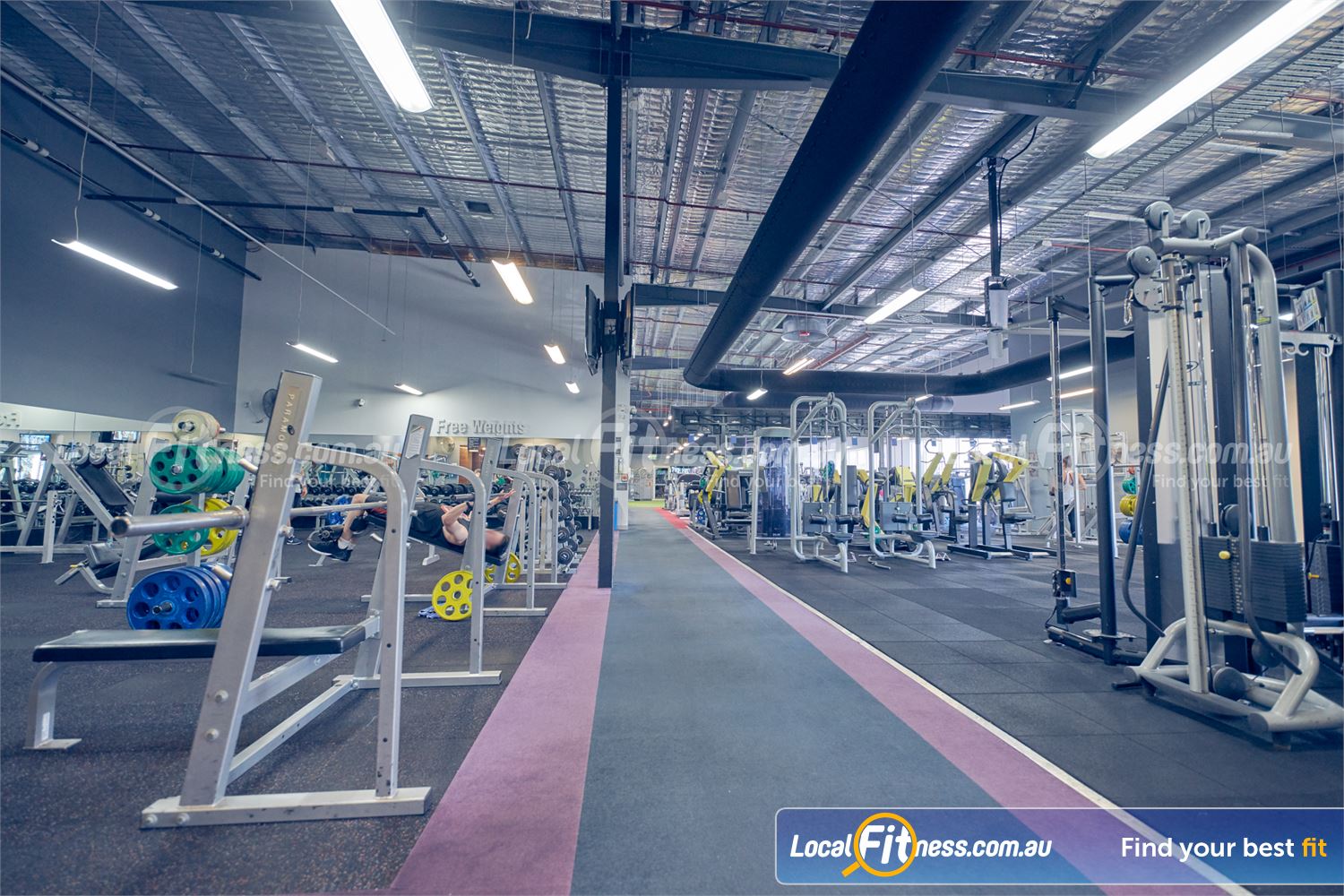 Element Fitness Health Club Nunawading The spacious Nunawading gym catering Mitcham and surrounding suburbs.