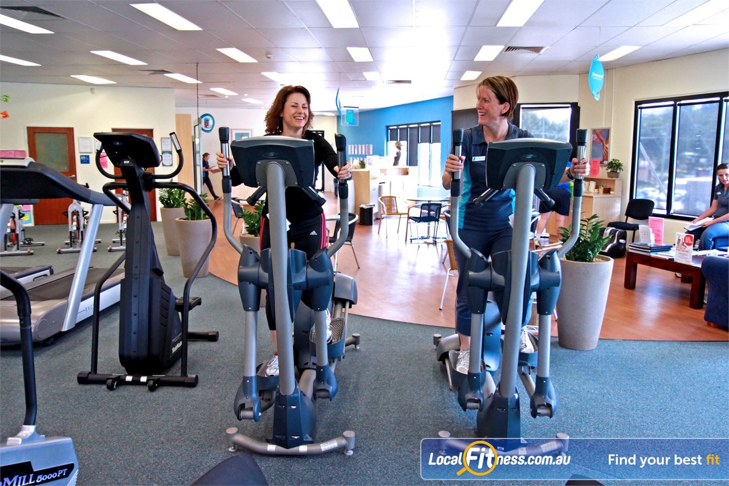 Fernwood Fitness Petrie Vary your workout with our HUGE range of cardio, including cross training in Petrie.