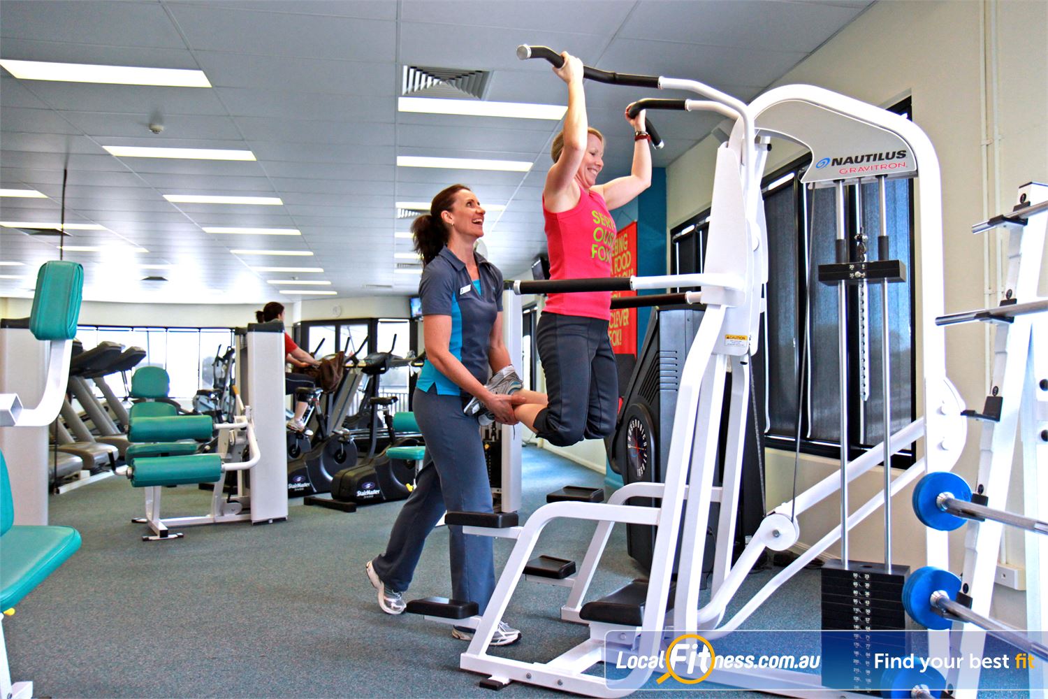 Fernwood Fitness Petrie We have the right Petrie gym equipment for women's weight loss goals.