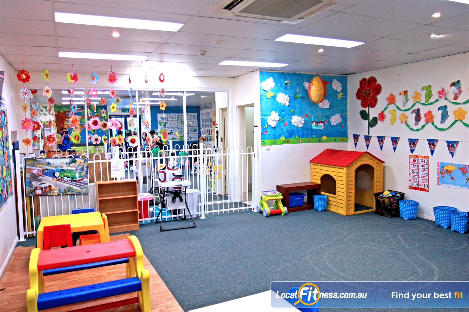 Fernwood Fitness Petrie Conveniently located on-site child care at the Fernwood Petrie gym.