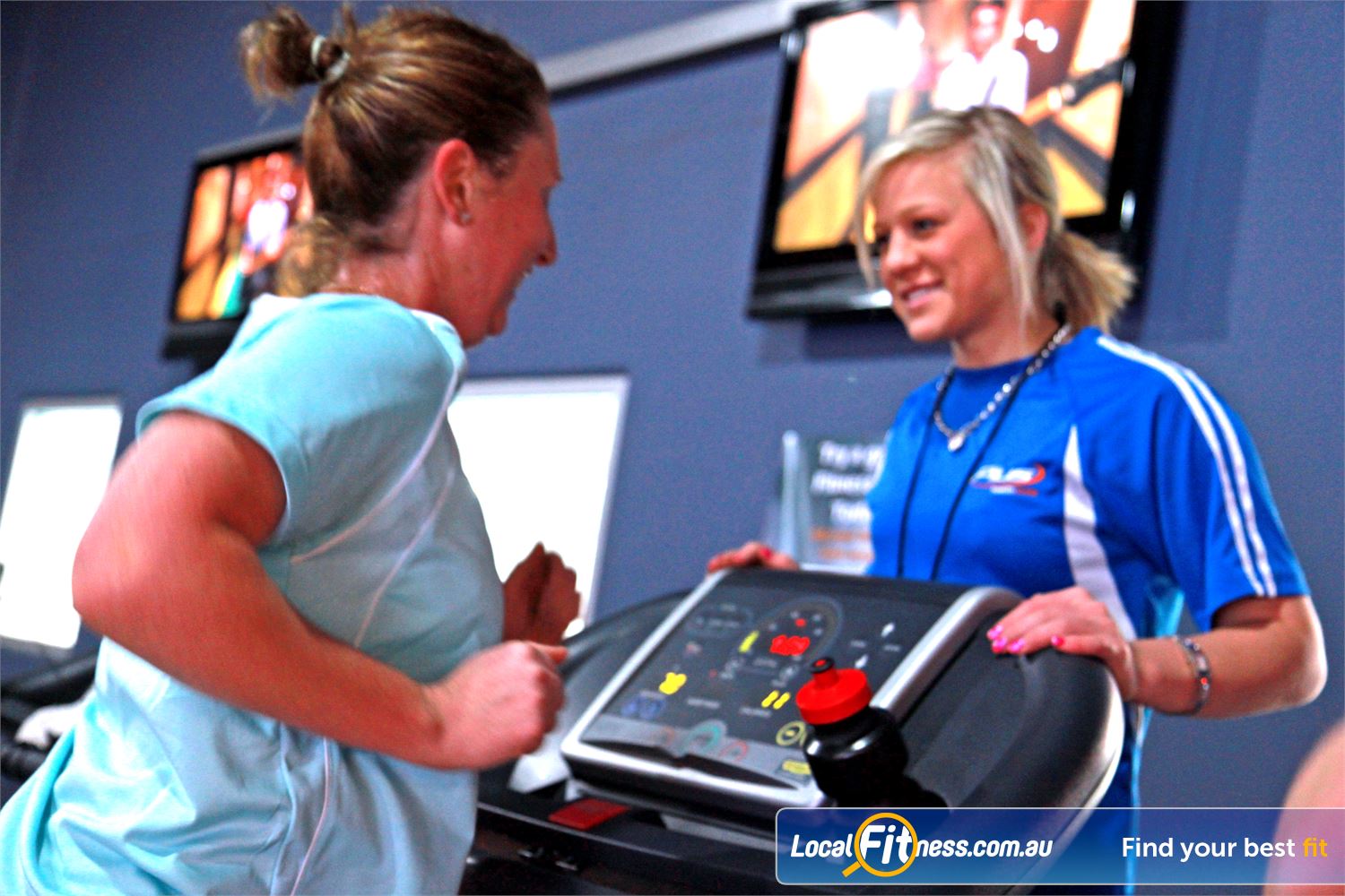 Plus Fitness Health Clubs Near Winston Hills Our Seven Hills gym team can help you with your cardio goals.