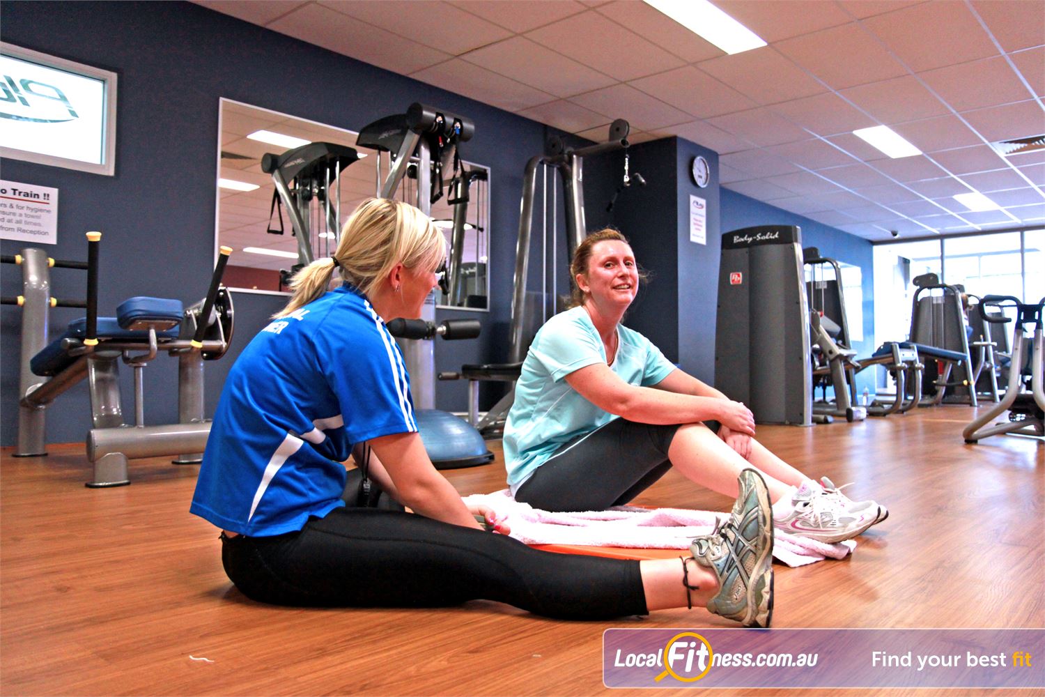 Plus Fitness Health Clubs Near Blacktown Ask our Seven Hills personal trainers about a stretching program.