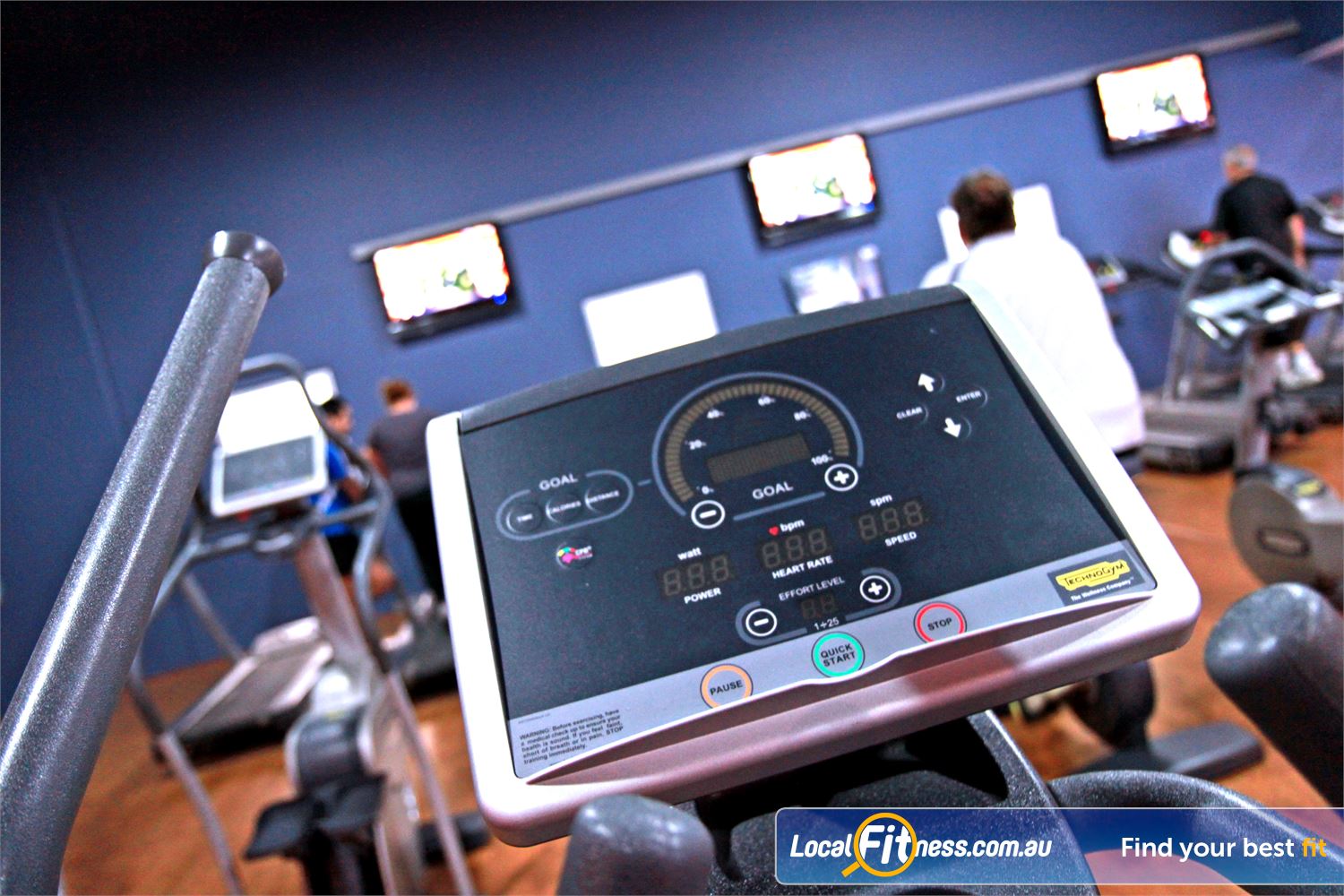 Plus Fitness Health Clubs Near Blacktown Westpoint State of the art cardio theatre to enjoy the very best in lifestyle and fitness.