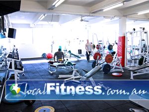 Re-Creation Health Clubs Gym Strathmore  | The NEW Essendon gym free-weights area has plenty