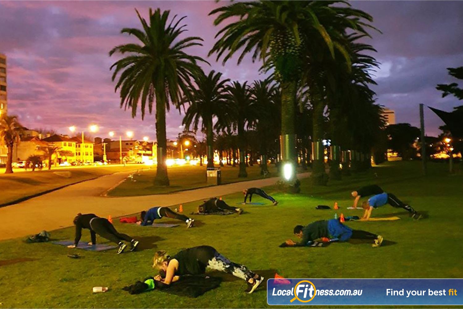 Bayside Outdoor Fitness St Kilda Welcome to Bayside Outdoor Fitness in St Kilda.