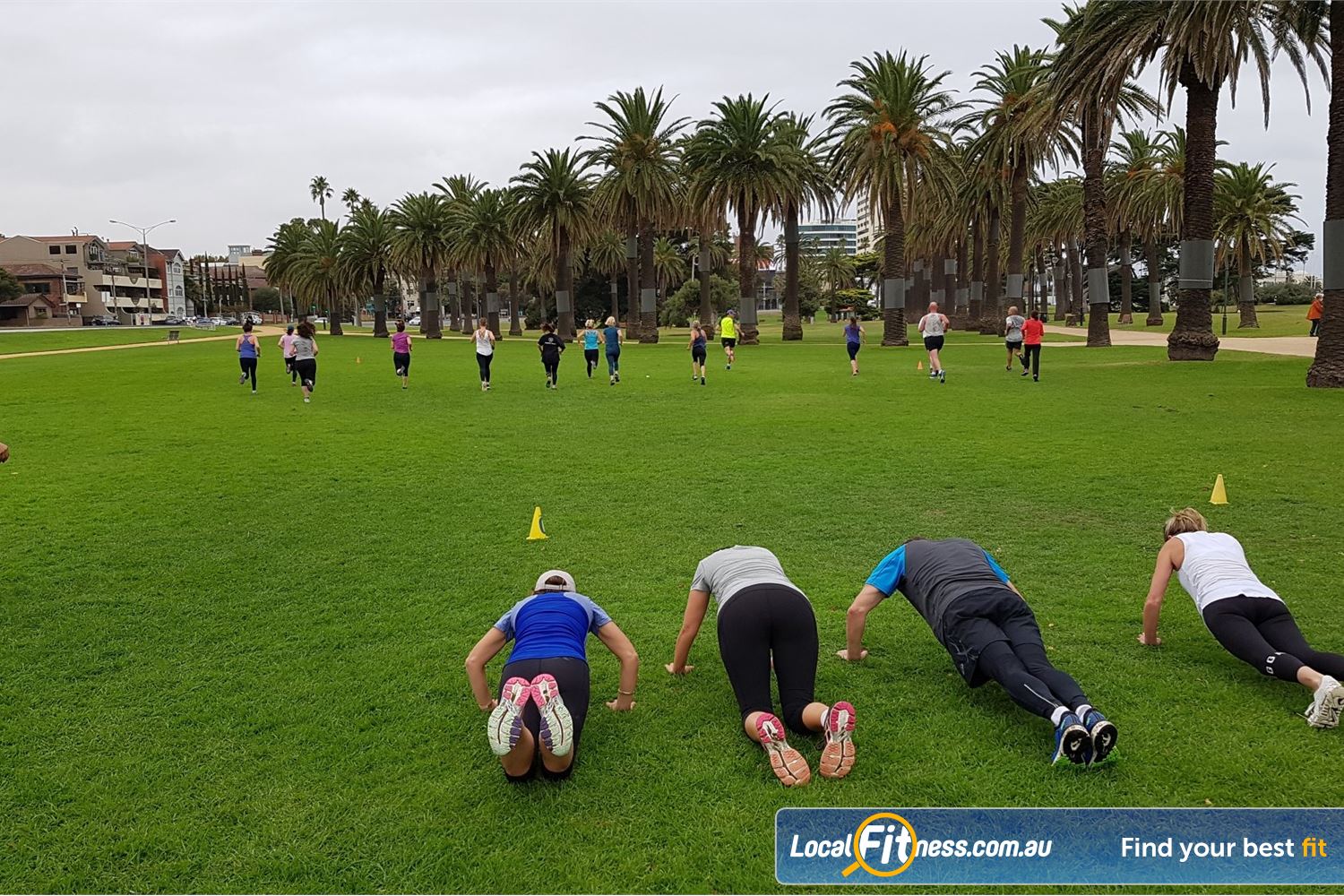 Bayside Outdoor Fitness St Kilda Challenge yourself and never get bored with St Kilda outdoor training.