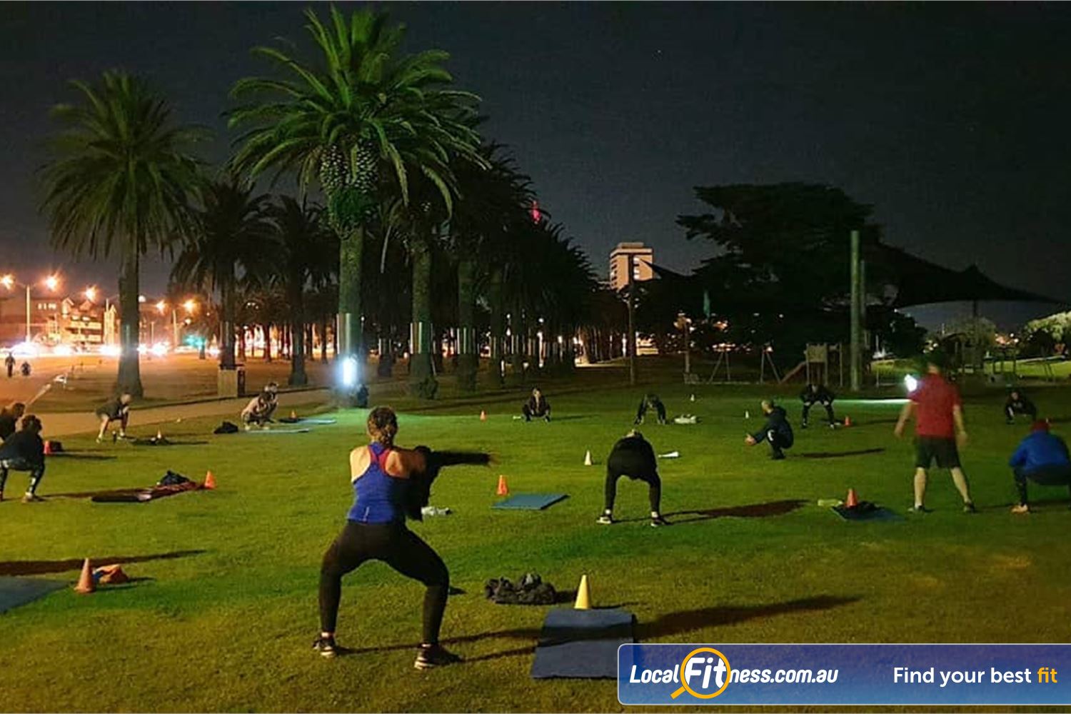 Bayside Outdoor Fitness Near Balaclava Our outdoor session include day and night sessions.