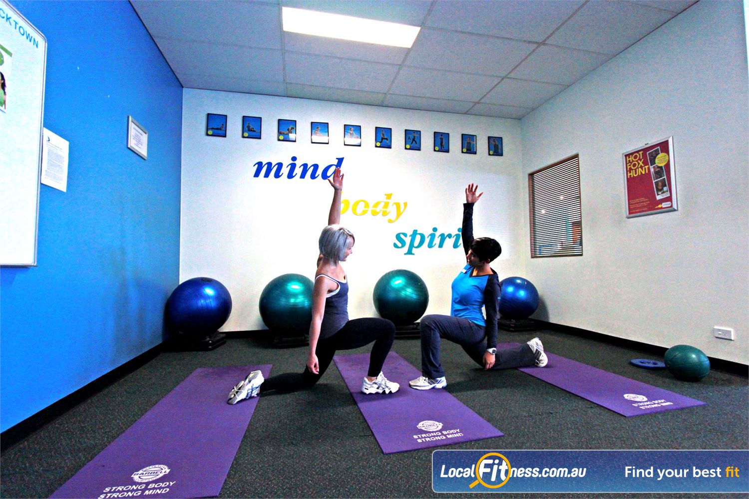 Fernwood Fitness Seven Hills Enjoy a stretching program designed by Fernwood Blacktown personal trainers.