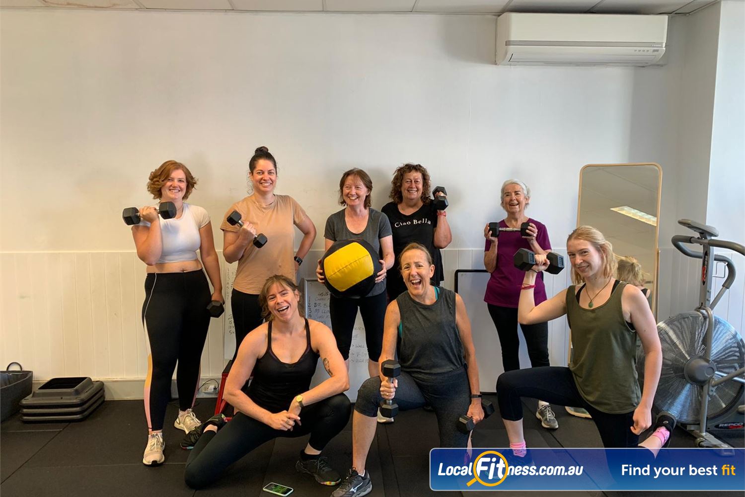 FitMiss Health Club Balaclava Enjoy group fitness training in a womens only environment in Balaclava.