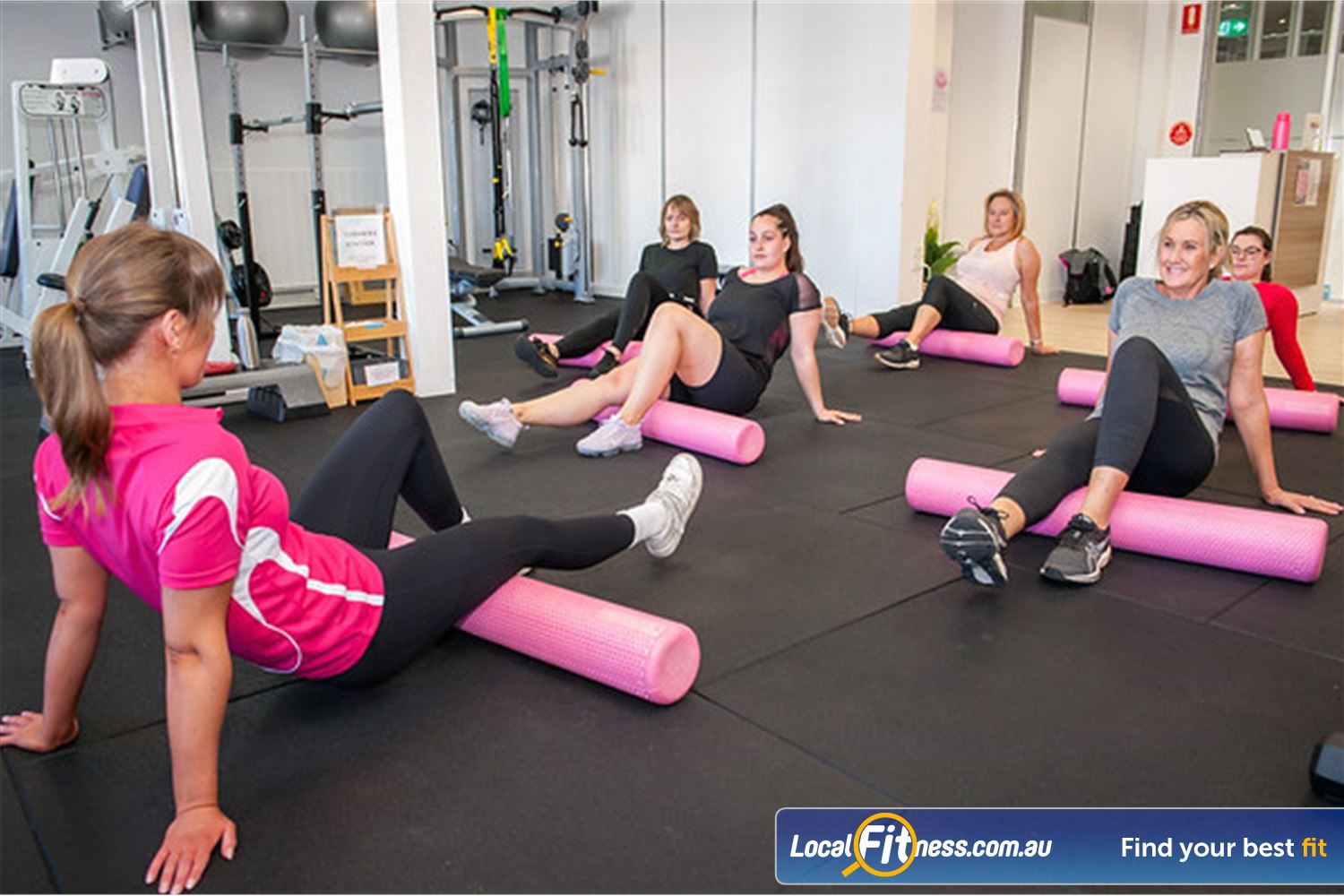 FitMiss Health Club Near Ripponlea Recover with our stretch and mobility group fitness class in Balaclava.