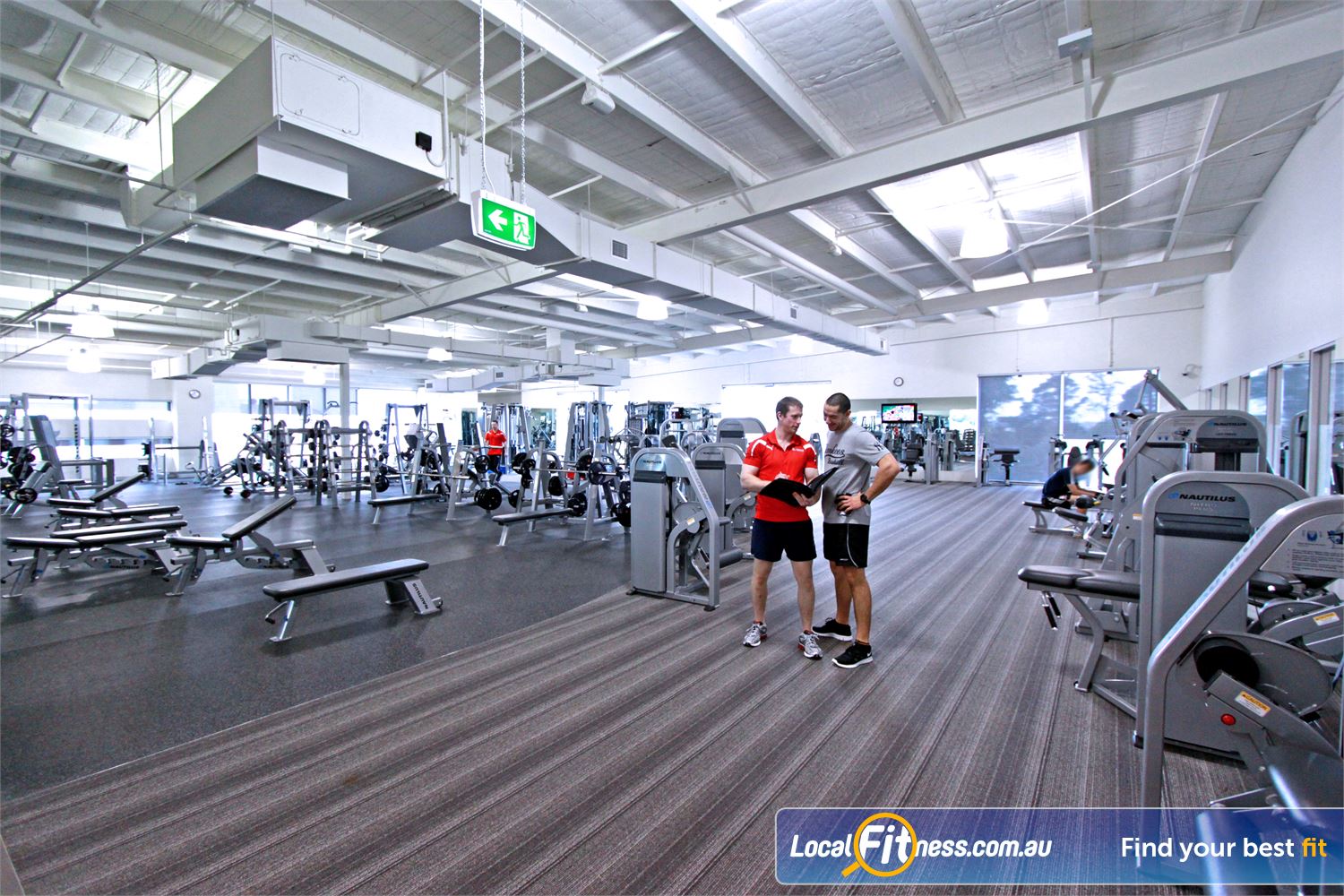Genesis Health + Fitness Bundoora The Genesis Bundoora gym provides 2400 sq/m of floor space.