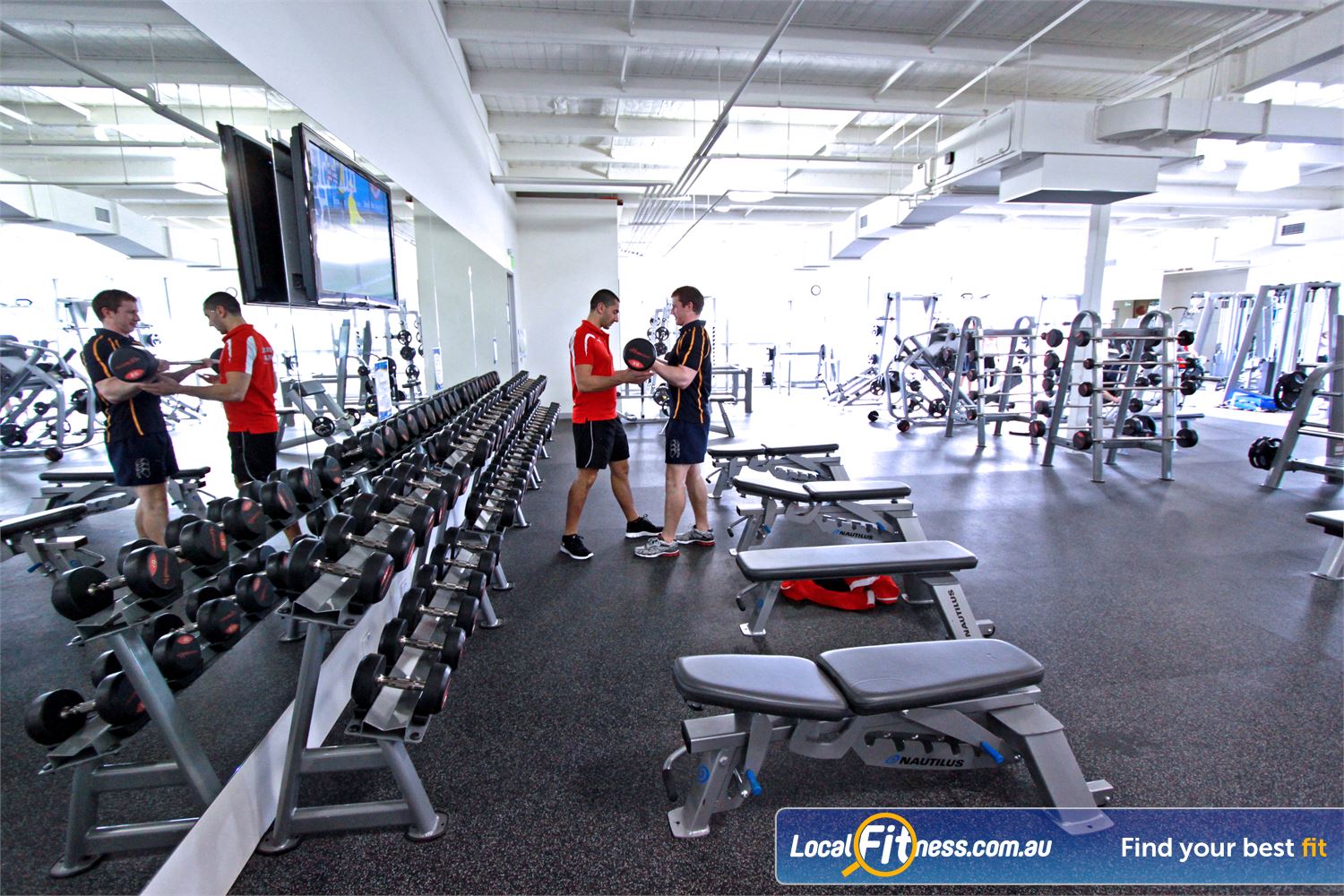 Genesis Health + Fitness Near Watsonia Bundoora gym instructors can tailor a free-weights program for you.