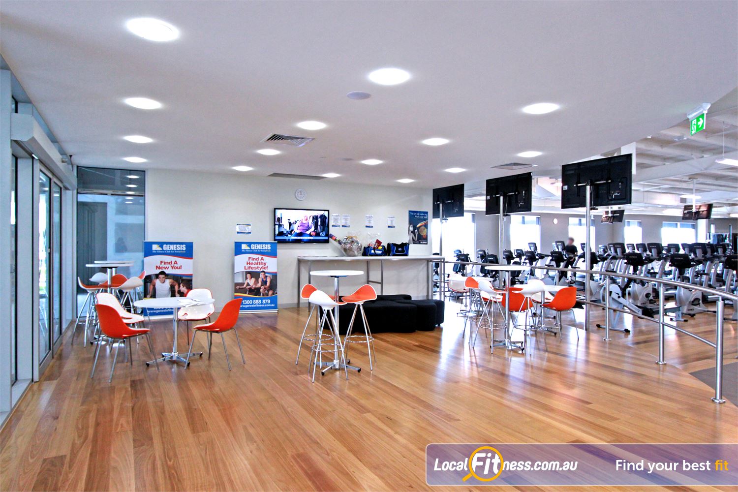 Genesis Health + Fitness Bundoora A spacious area for our valued Bundoora gym members.