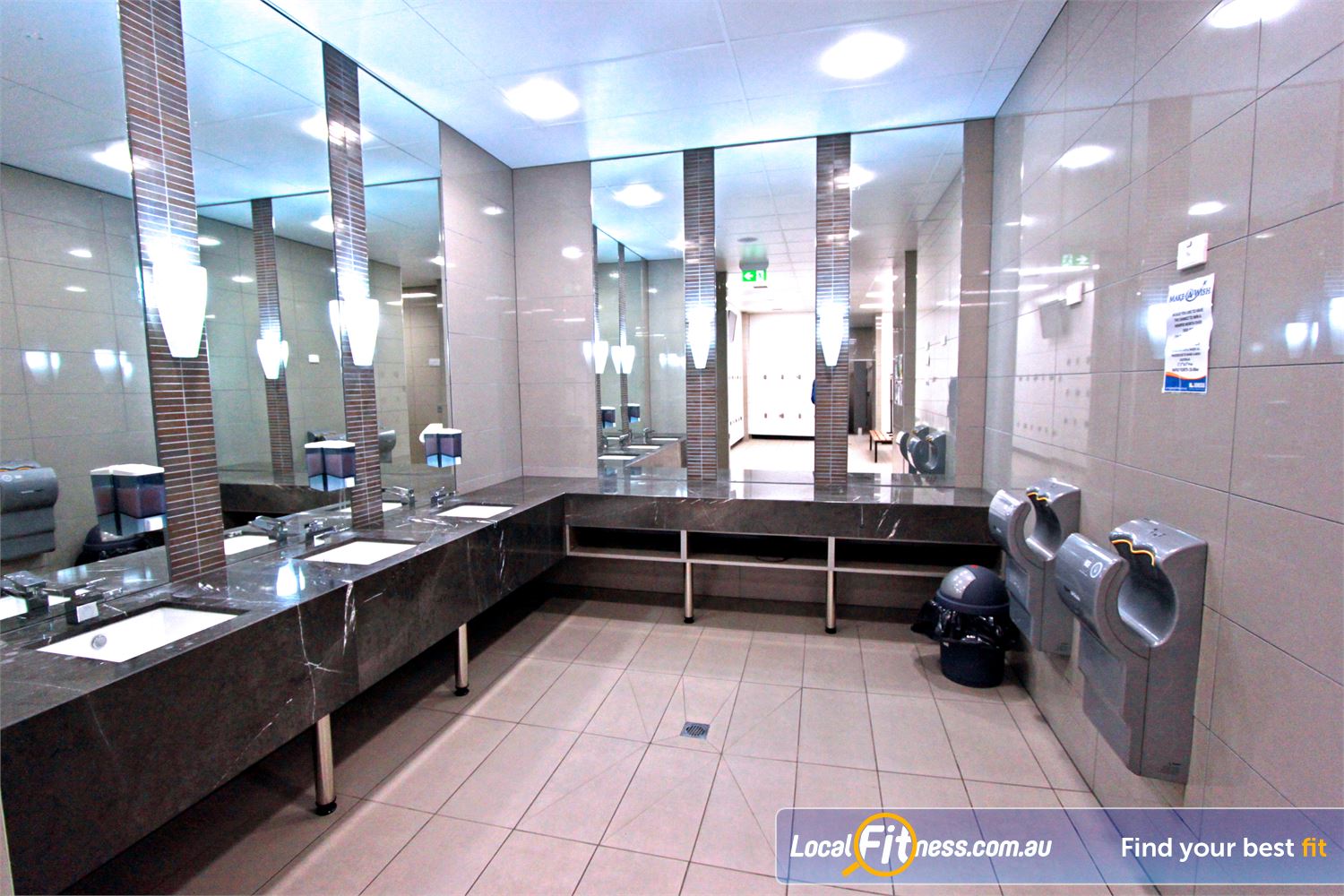 Genesis Health + Fitness Bundoora Our Bundoora gym provides a pristine change room facilities.