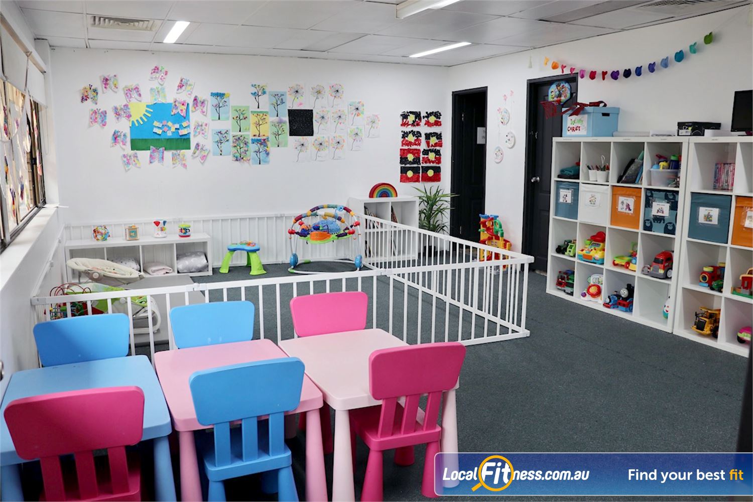 Fernwood Fitness Miranda Fernwood makes life easier for mothers with on-site Miranda child minding.