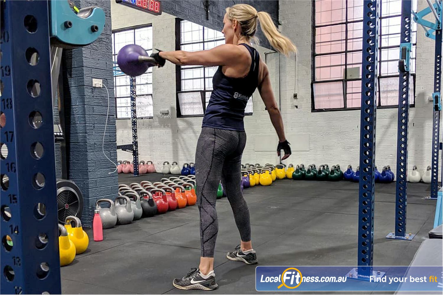 KettleFit Windsor Learn the art of the Kettbell swing and swing your way to fitness.