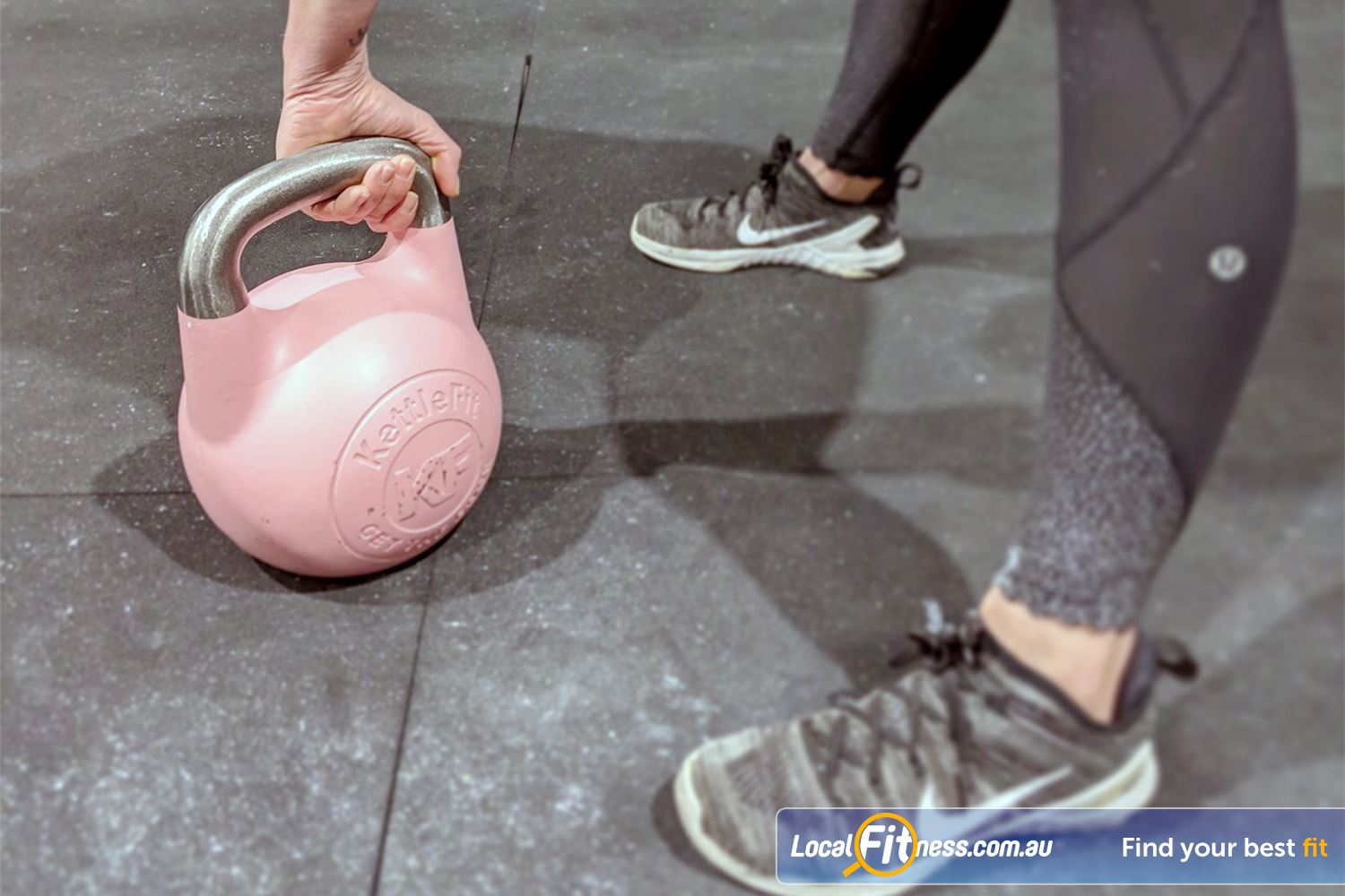 KettleFit Near St Kilda Learn the correct techniques to handle kettlebells and watch your results fly.
