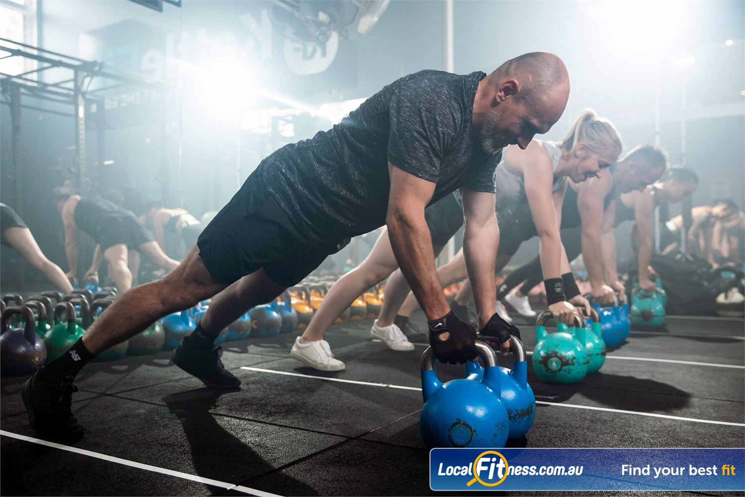 KettleFit Near St Kilda Burn up to 1000 calories in each KettleFit session.