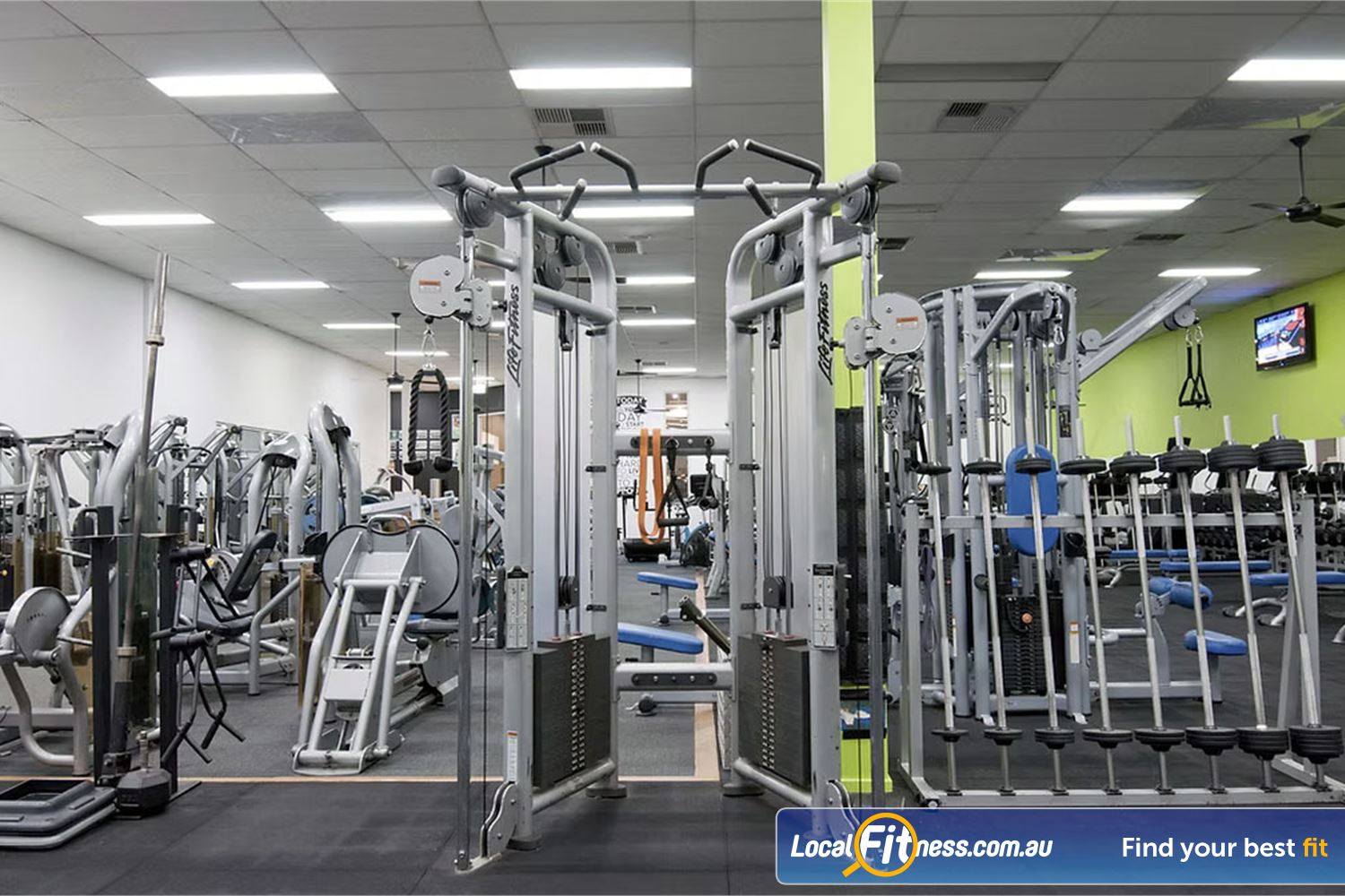 Fit Express 24/7 Near Research The popular Life Fitness Dual Adjustable Pulley station.