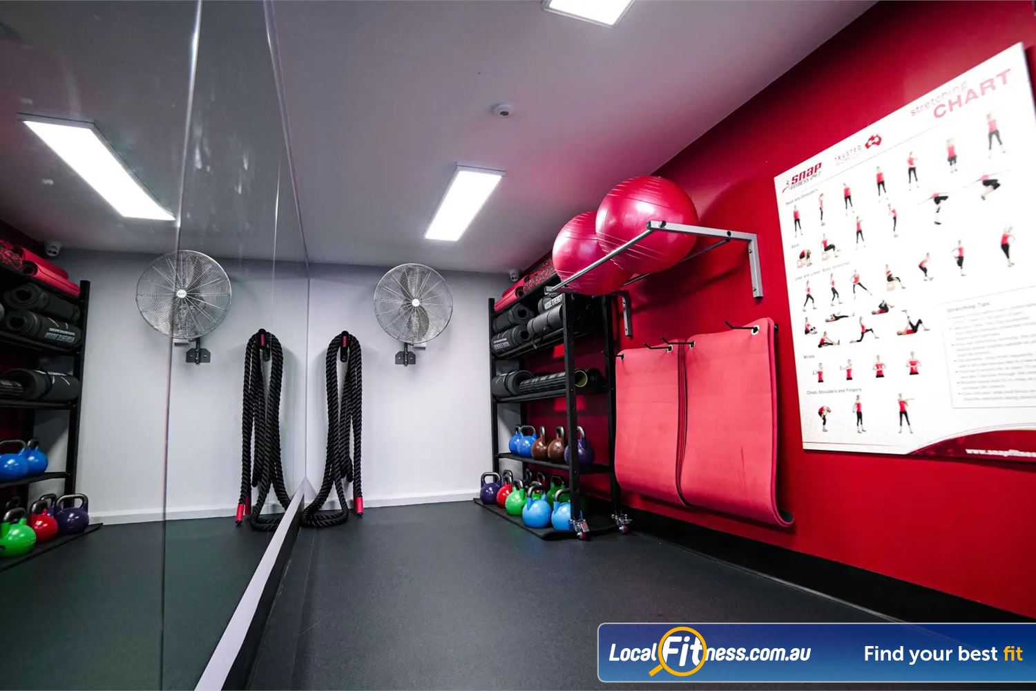 Snap Fitness Beecroft Snap Fitness includes a dedicated Beecroft HIIT gym and stretching area.