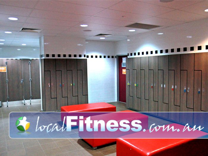 Genesis Health + Fitness Near Murrumba Downs Spacious and pristine change rooms.