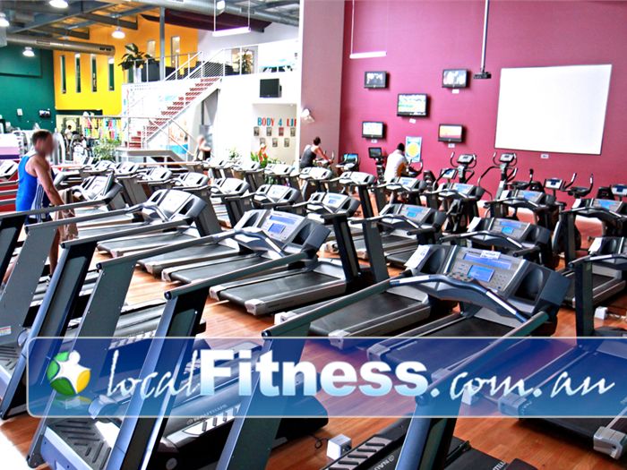 Genesis Health + Fitness Near Petrie Our Lawnton gym provides a state of the art Cardio theatre.