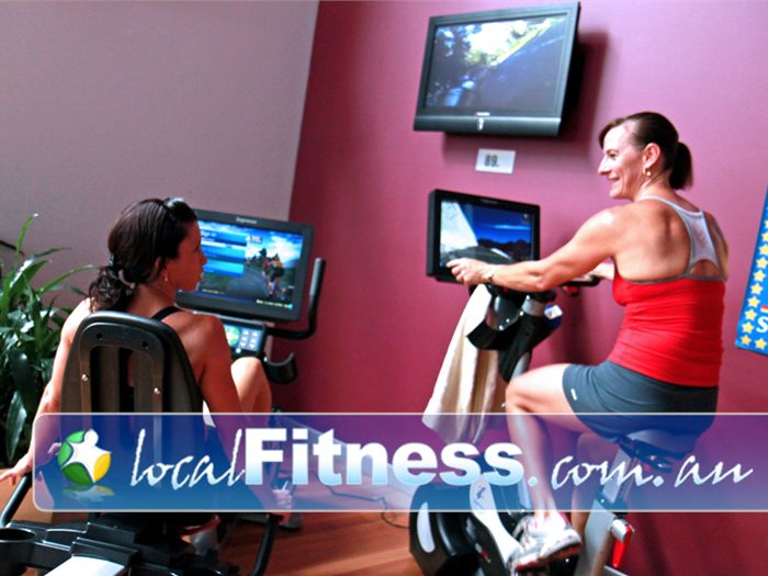 Genesis Health + Fitness Near Murrumba Downs Engage your mind with interactive game style cycling.