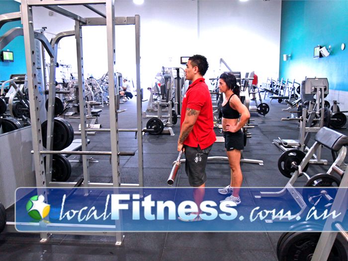 Genesis Health + Fitness Lawnton Lawnton gym instructors can incorporate free-weights into your training.