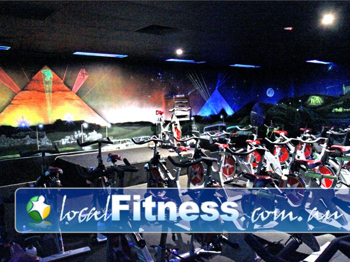 Genesis Health + Fitness Near Murrumba Downs The state of the art Genesis Lawnton cycle studio.