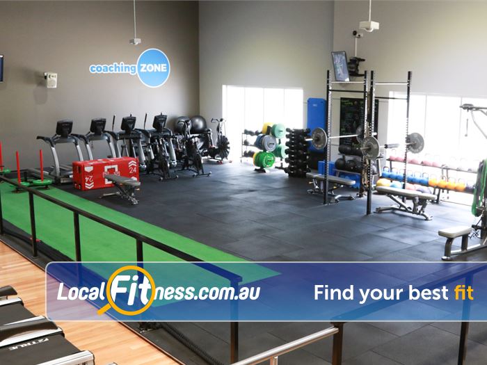 Genesis Health + Fitness Near Petrie The Lawnton HIIT gym / freestyle / functional training coaching zone.