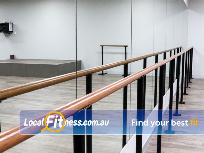 Genesis Health + Fitness Lawnton The mind body room houses our Lawnton Yoga, Pilates and Barre classes.