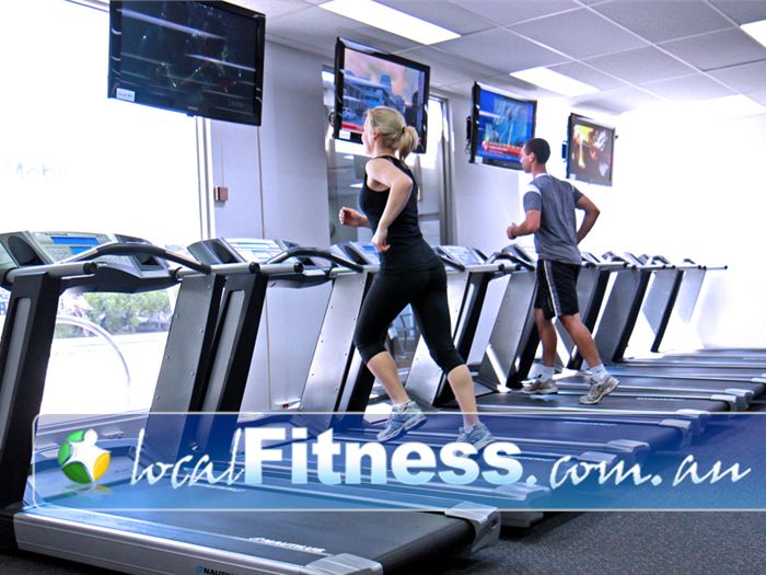 Niddrie Health Club Near Gowanbrae Tune into your favorite TV shows while you train.