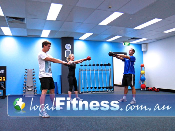 Niddrie Health Club Near Oak Park Niddrie personal trainers can incorporate kettlebell training into your workout.
