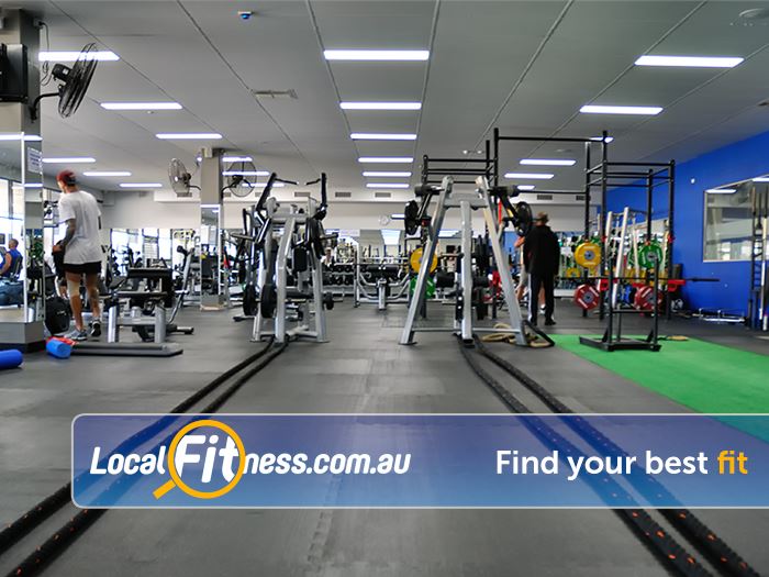 Trizone Fitness Edgewater Our Edgewater gym is fully equipped for strength training.