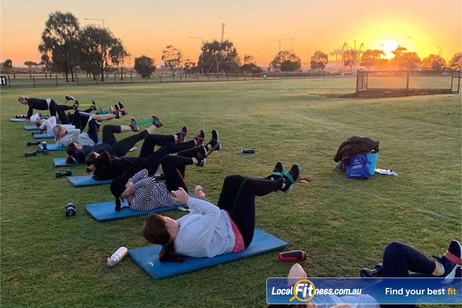 Benefit Outdoor Fitness Near Williamstown North Our classes inc. Cardio, HiiT, Strength &amp; Toning, BoxFIT, FITball, Flex and Flow.