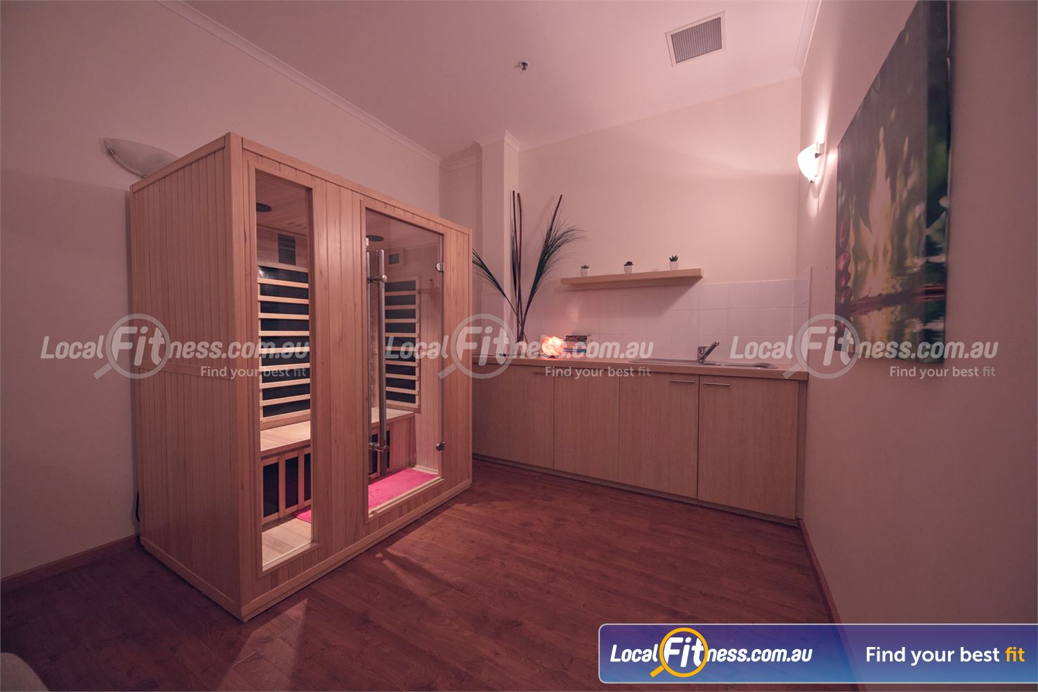 Fernwood Fitness Mornington Detox and purify with our onsite detox sauna box.