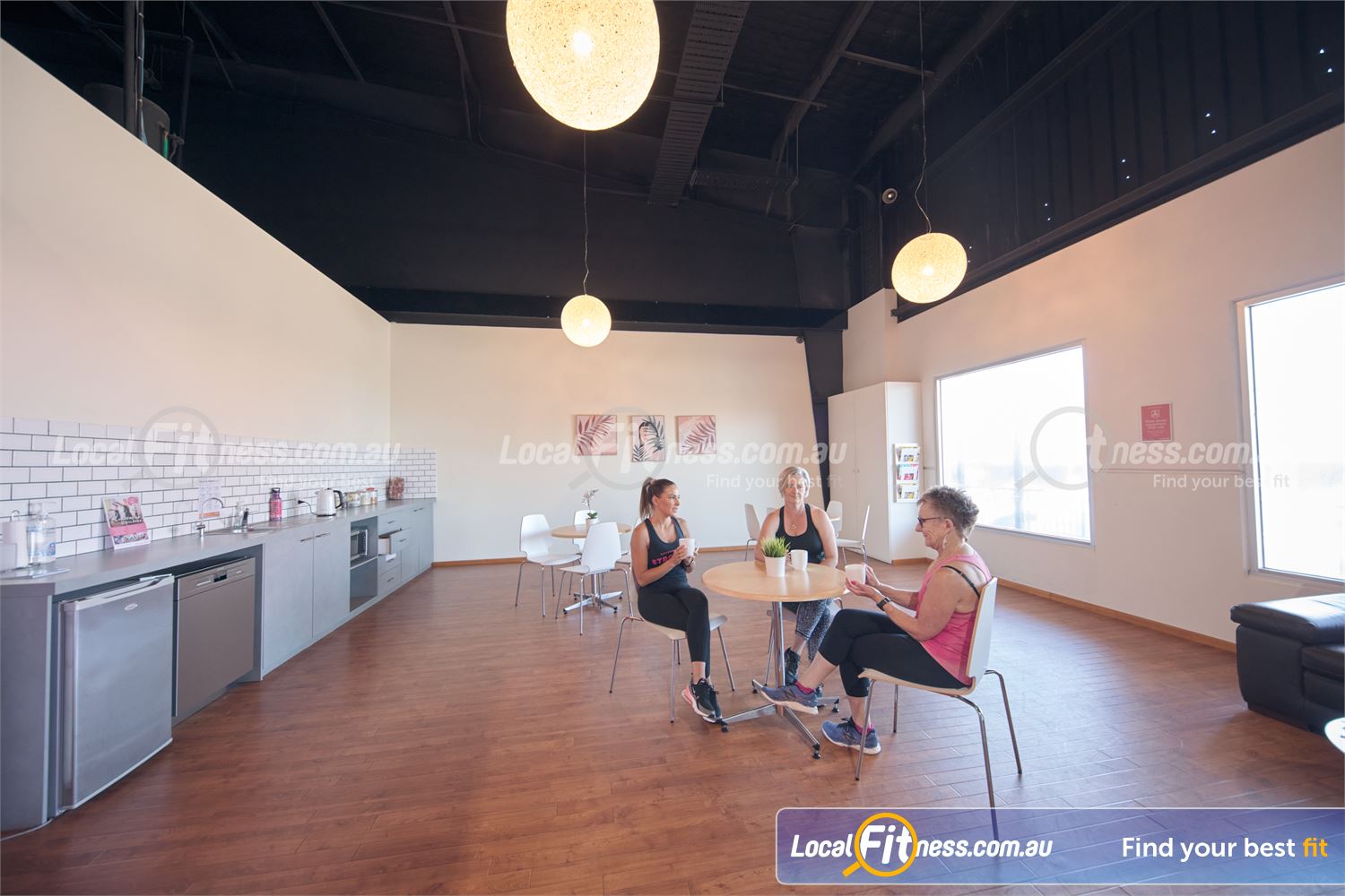 Fernwood Fitness Near Moorooduc Our member&#39;s lounge is a great place to catch up with the Fernwood community.