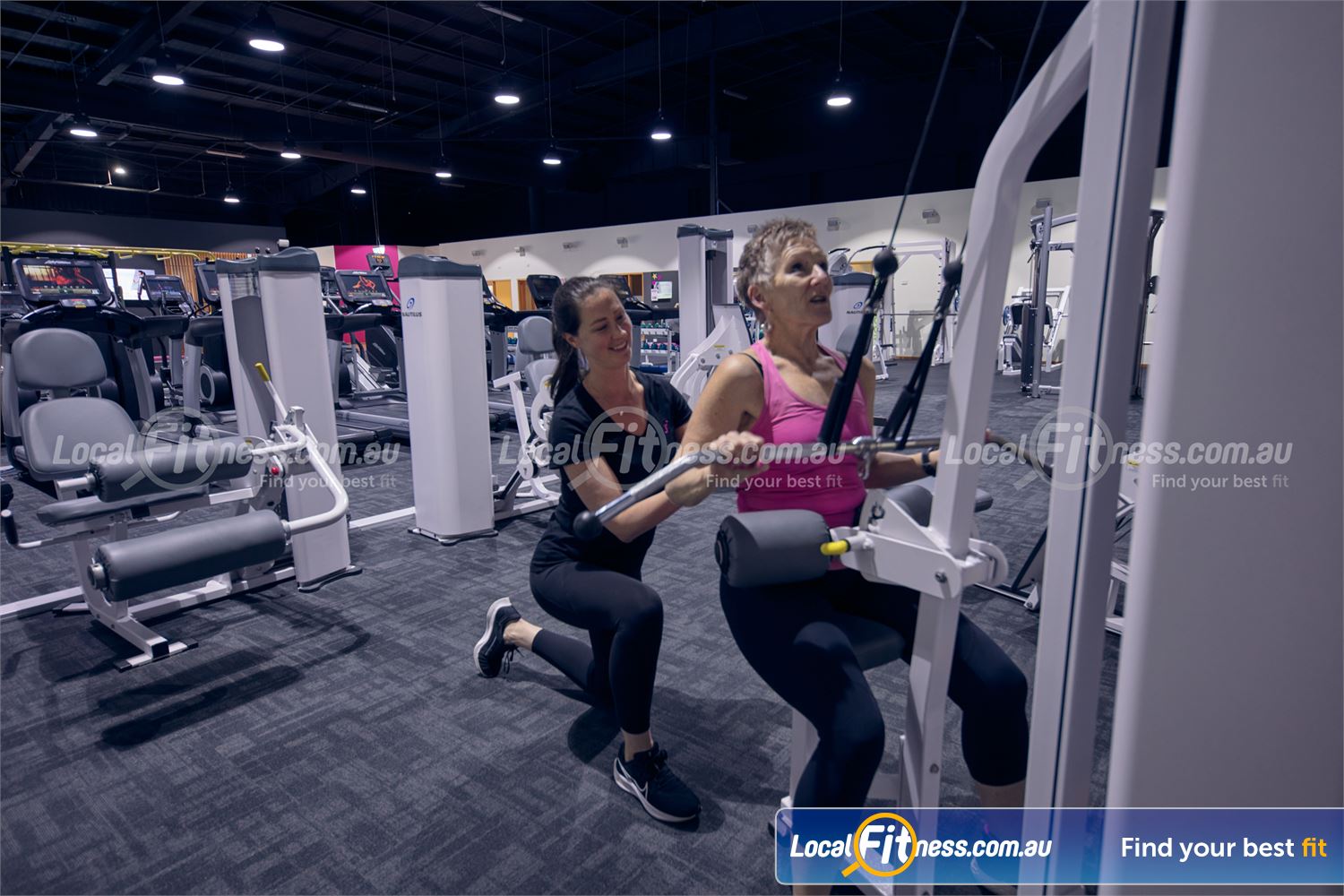 Fernwood Fitness Near Mount Martha Our Mornington gym includes state of the art strength training equipment.