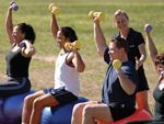 Step into Life Newtown Outdoor Fitness Outdoor Keep motivated by working as a