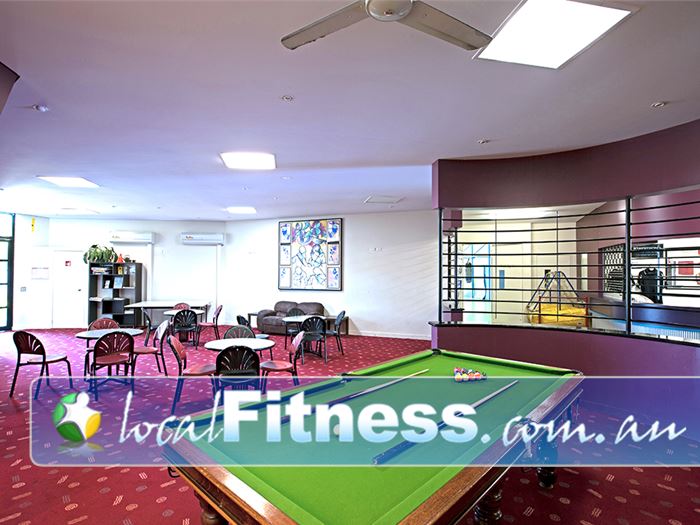 PCYC Near Stafford Heights The relaxing members and recreational lounge.