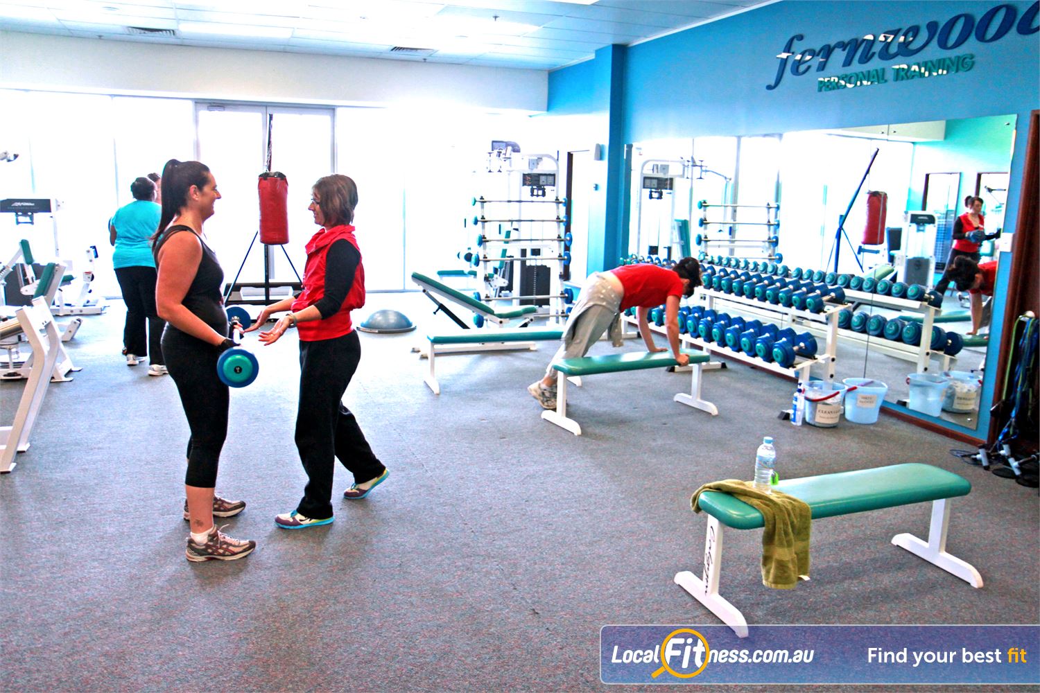 Fernwood Fitness Gungahlin We have the right Gungahlin gym equipment to help with women's weight loss and strength.