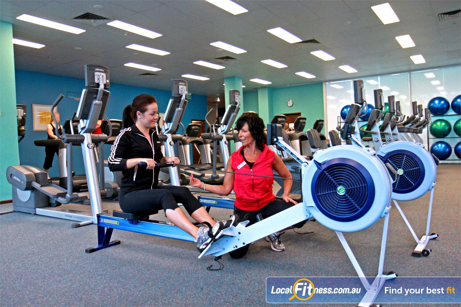 Fernwood Fitness Gungahlin Vary your workout with our HUGE range of cardio, including indoor rowing and more.
