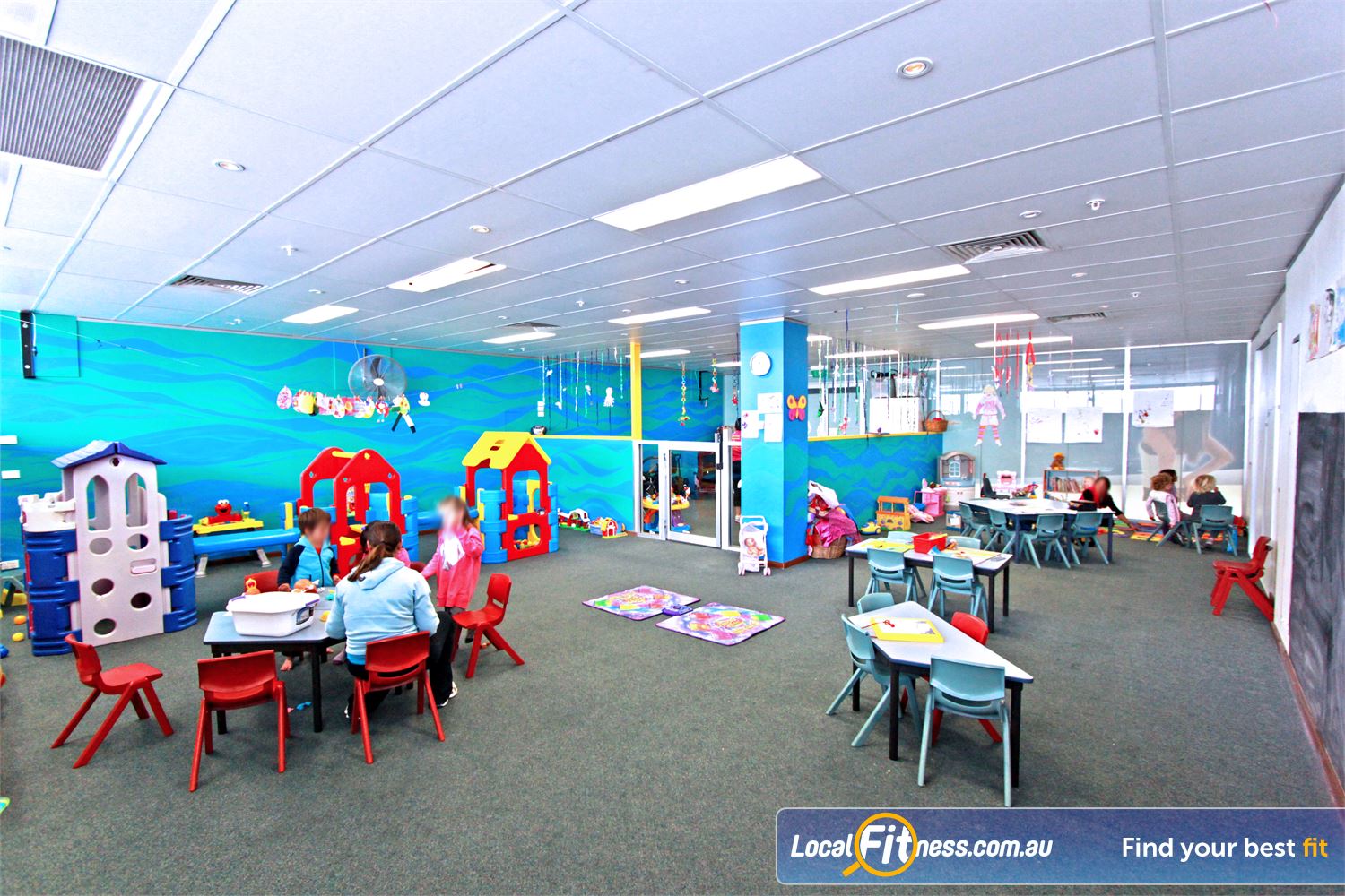Fernwood Fitness Near Amaroo Conveniently located on-site child-care at Fernwood Gungahlin gym.