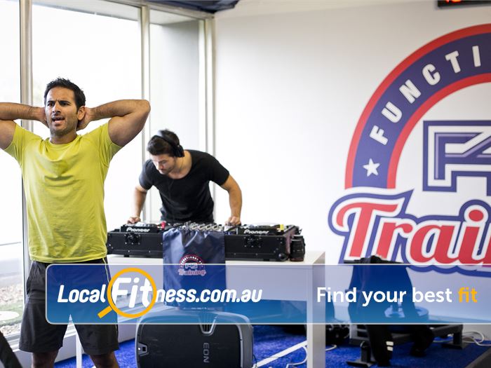 F45 Near Ashfield F45 provides a music-pumping, heart racing Bayswater HIIT gym atmosphere.