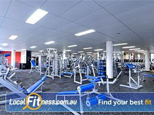 Goodlife Health Clubs Gym Fig Tree Pocket  | The spacious Goodlife Ashgrove gym, an inner-urban haven.