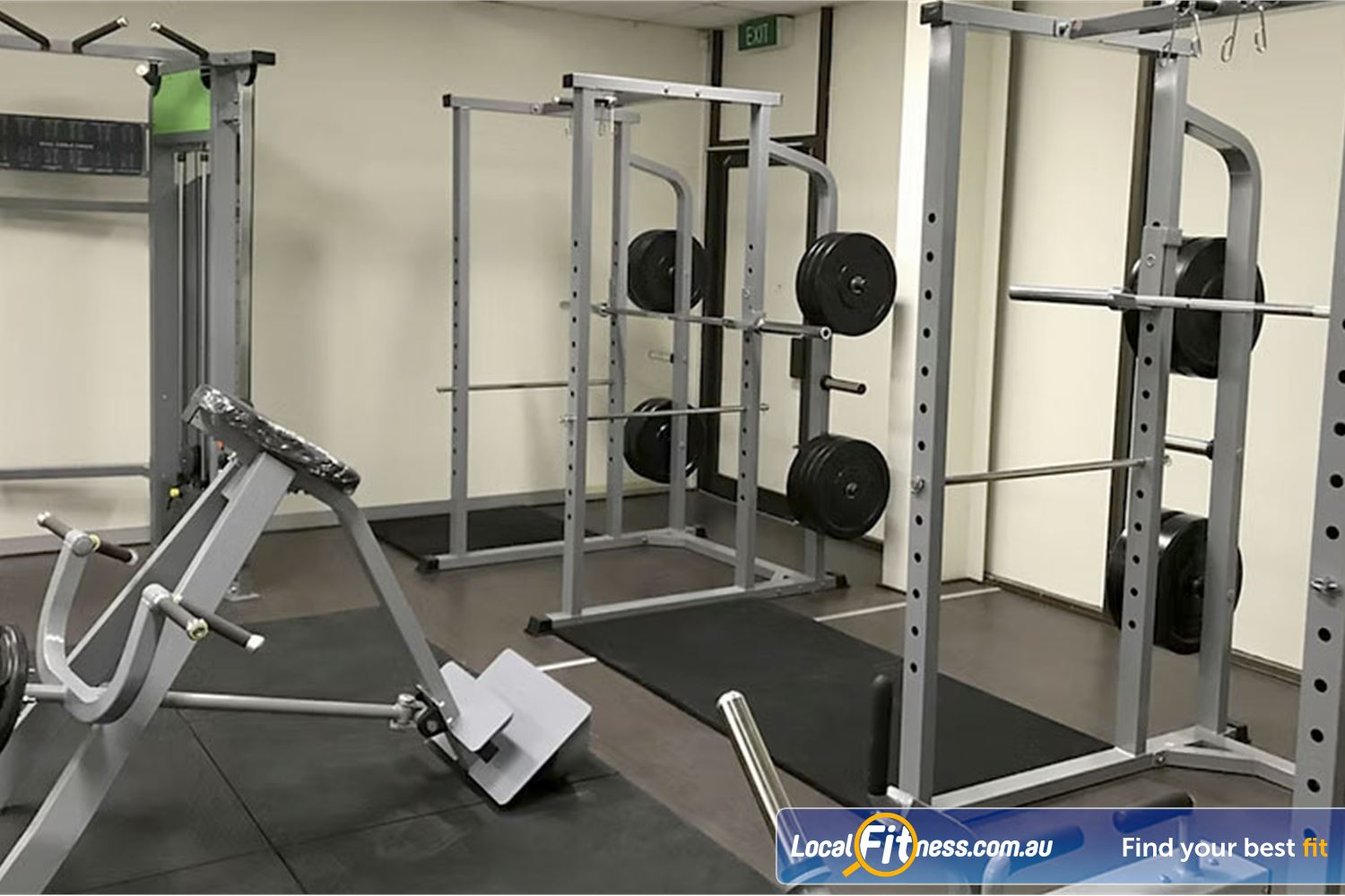 Fit Express 24/7 Near Heidelberg Rgh Multiple heavy-duty training racks in Reservoir for squats, presses, deadlifts and more.