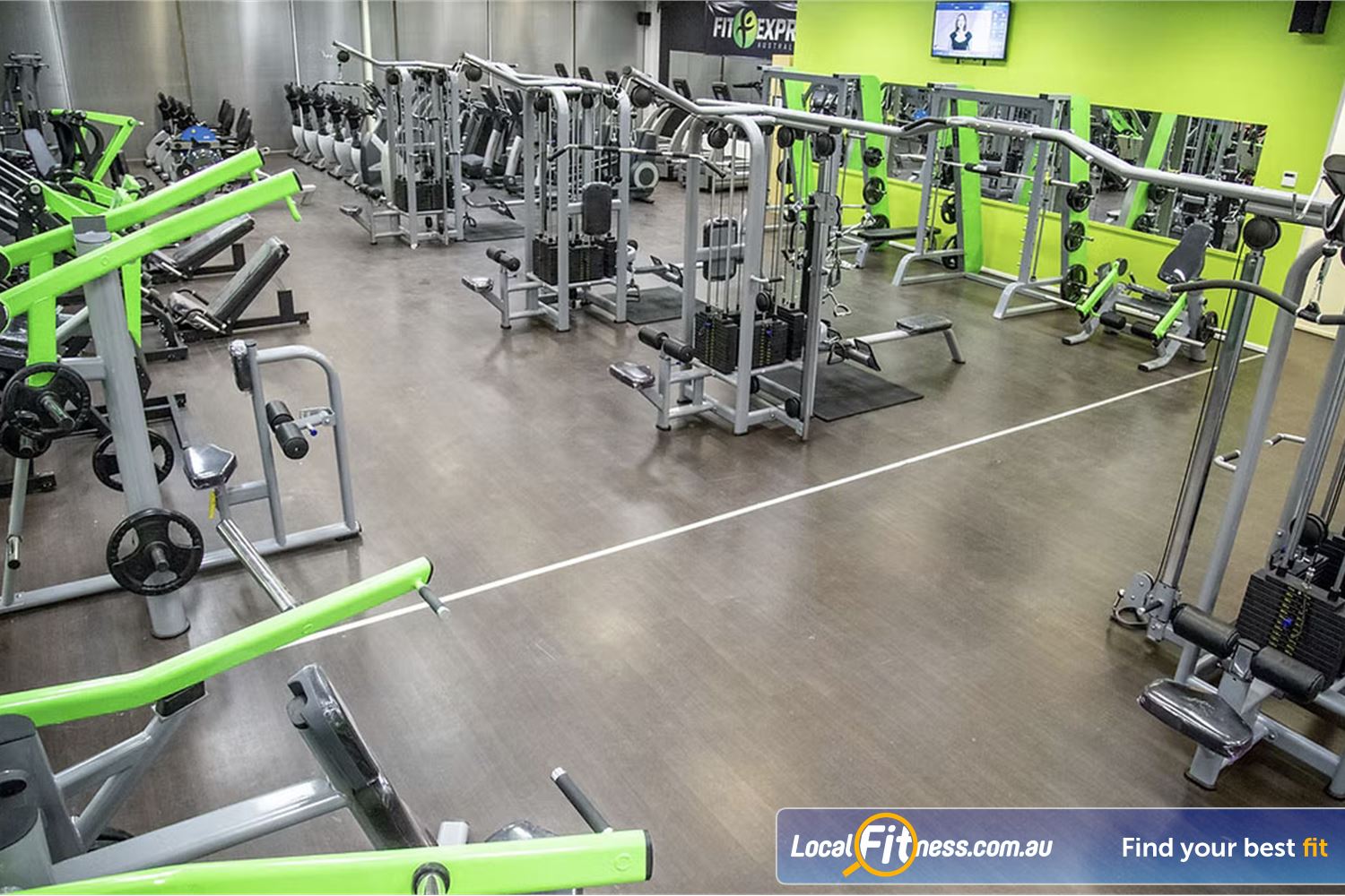 Fit Express 24/7 Near Thomastown 24-hour strength training access to our fully equipped Reservoir gym.
