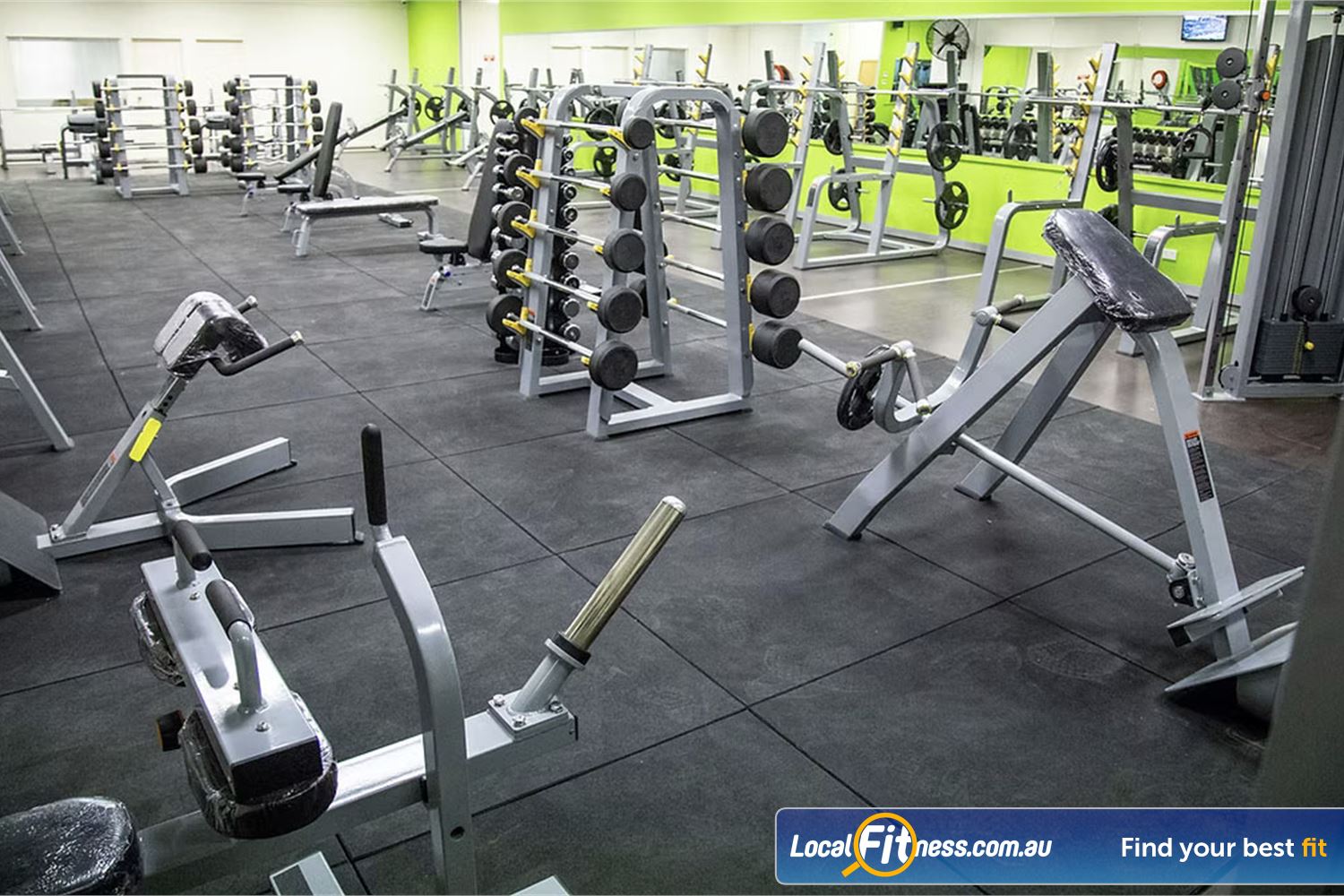 Fit Express 24/7 Reservoir 24/7 Reservoir gym access to our free-weights training area.